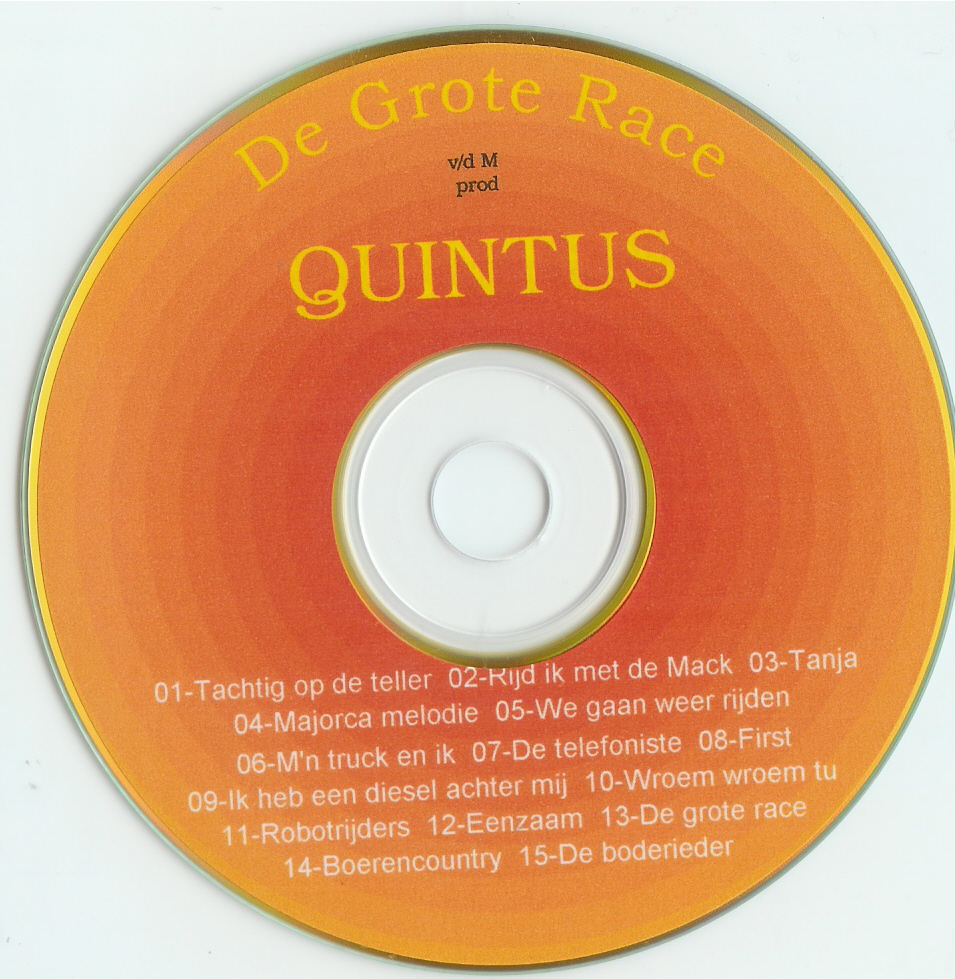 Quintus  De Grote Race : CD